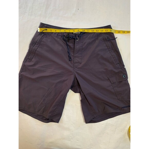 Patagonia Shorts Mens Purple Drawstring Boardshorts Swim Trunks Style - Picture 5 of 6